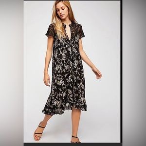 Free People Decadent Midi Dress